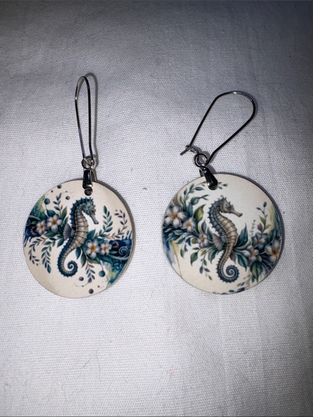 Seahorse earrings